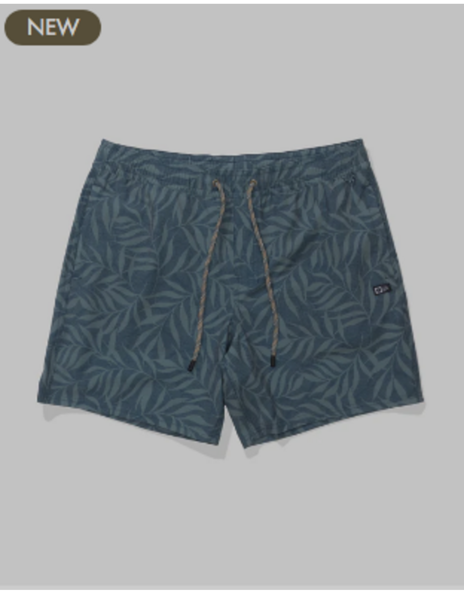 SALTY CREW Crew Volley Washed Green