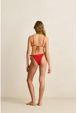 RHYTHM Gigi Slide Tri Top Red