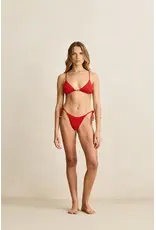 RHYTHM Gigi Slide Tri Top Red