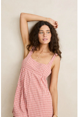 RHYTHM Kirra Check Romper