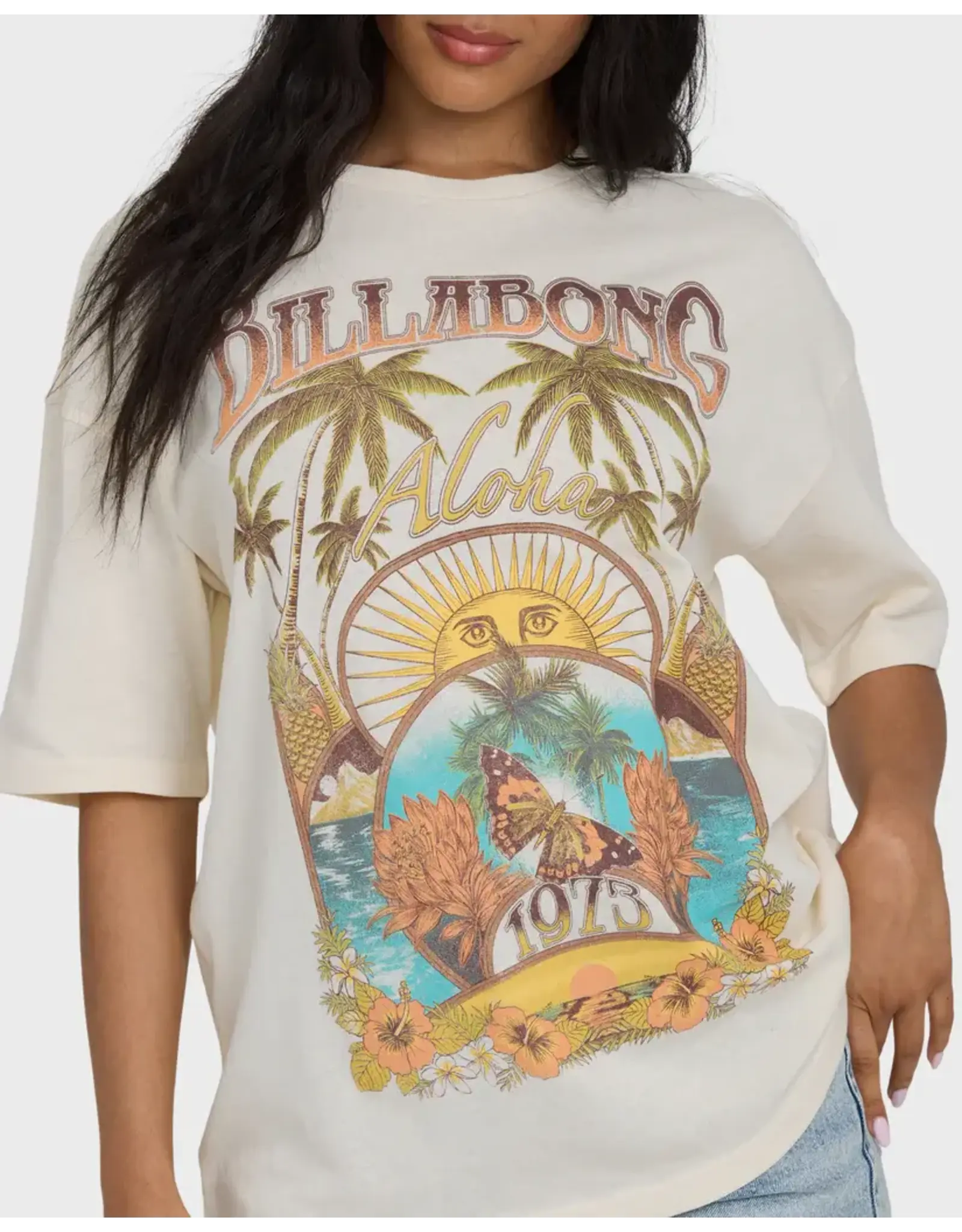 BILLABONG GIRLS Forever Dawn Short Sleeve Knit T-Shirt