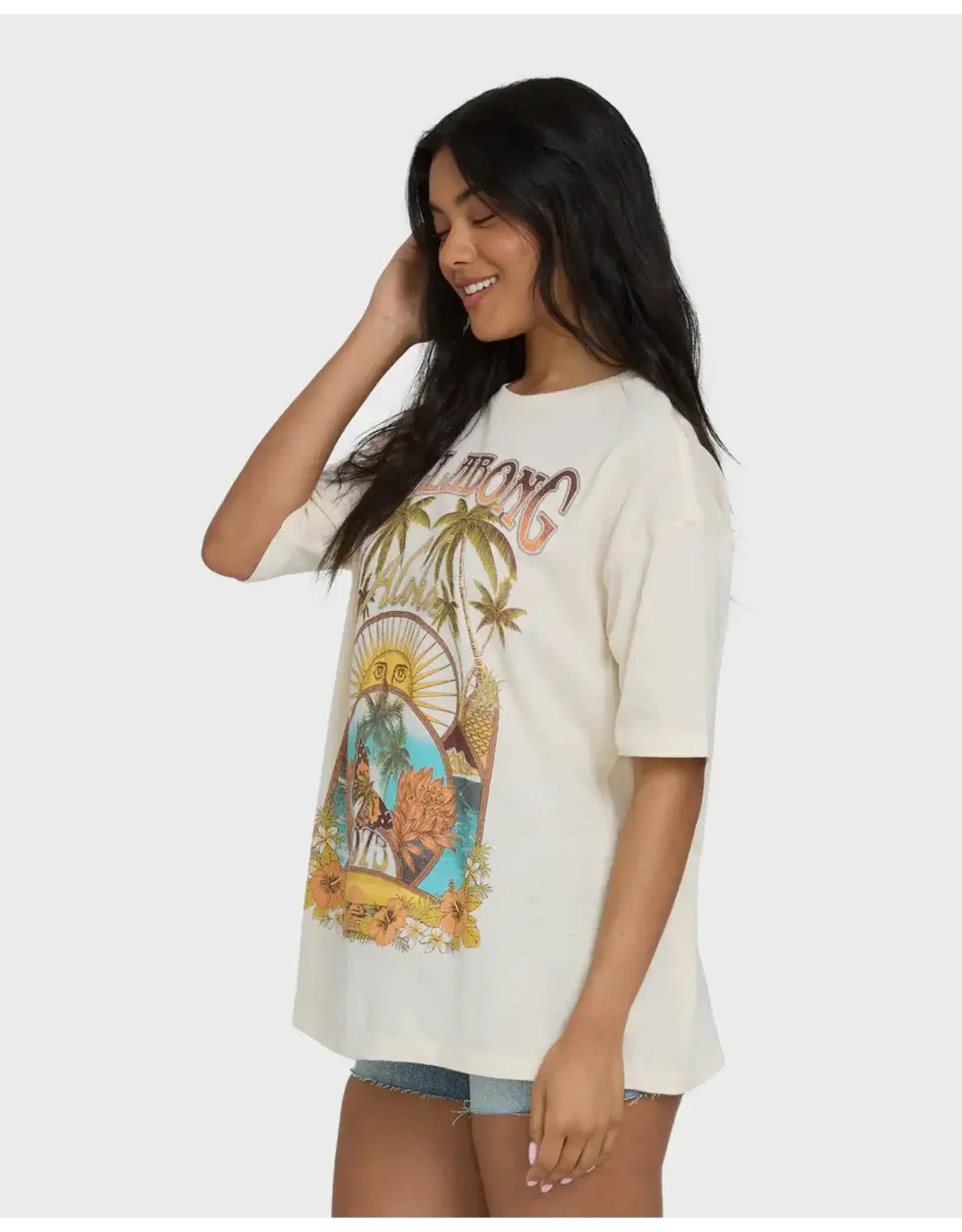 BILLABONG GIRLS Forever Dawn Short Sleeve Knit T-Shirt