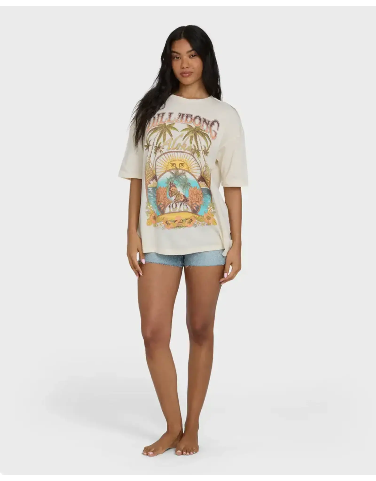 BILLABONG GIRLS Forever Dawn Short Sleeve Knit T-Shirt