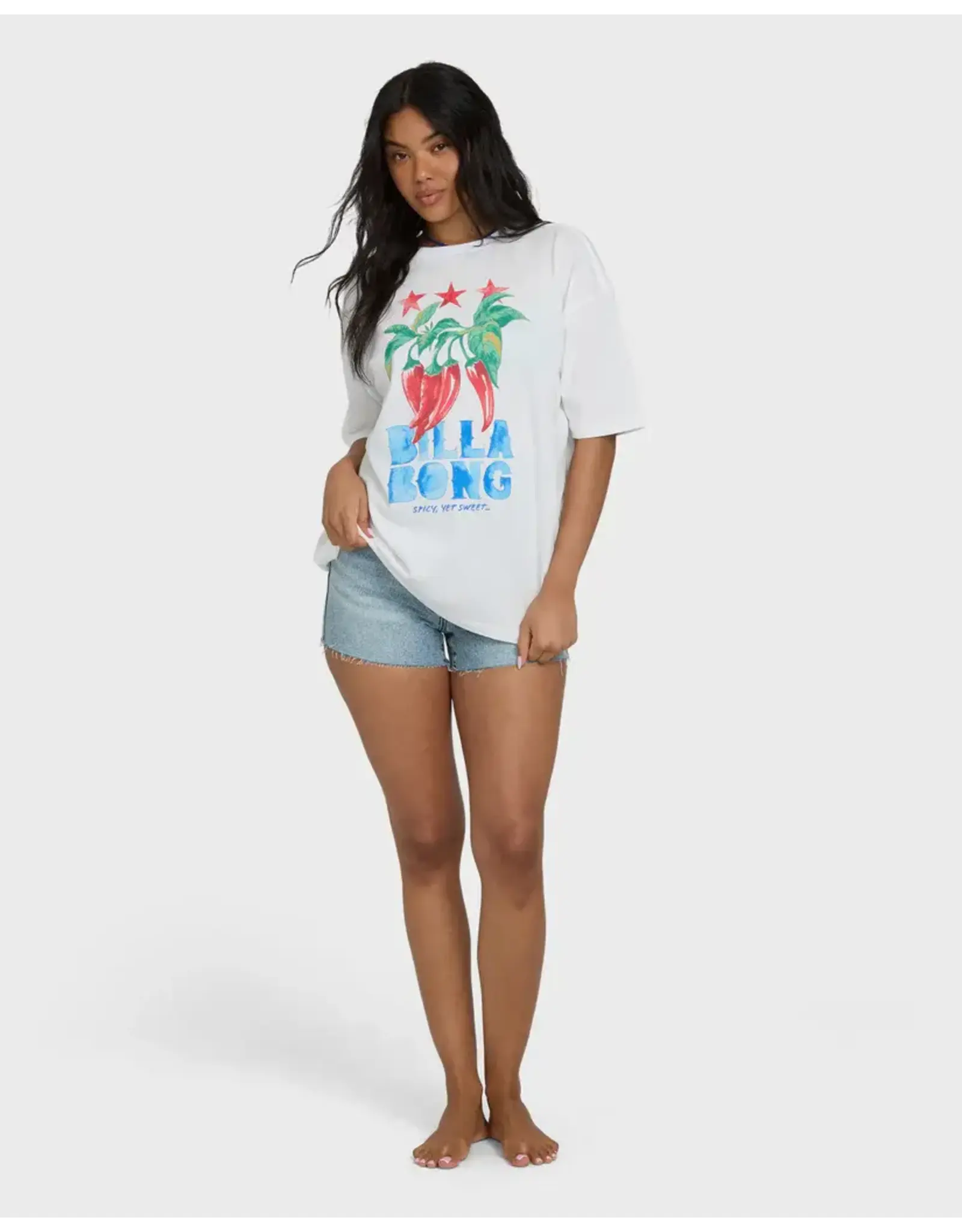 BILLABONG GIRLS Freshest Pick Short Sleeve Knit T-Shirt