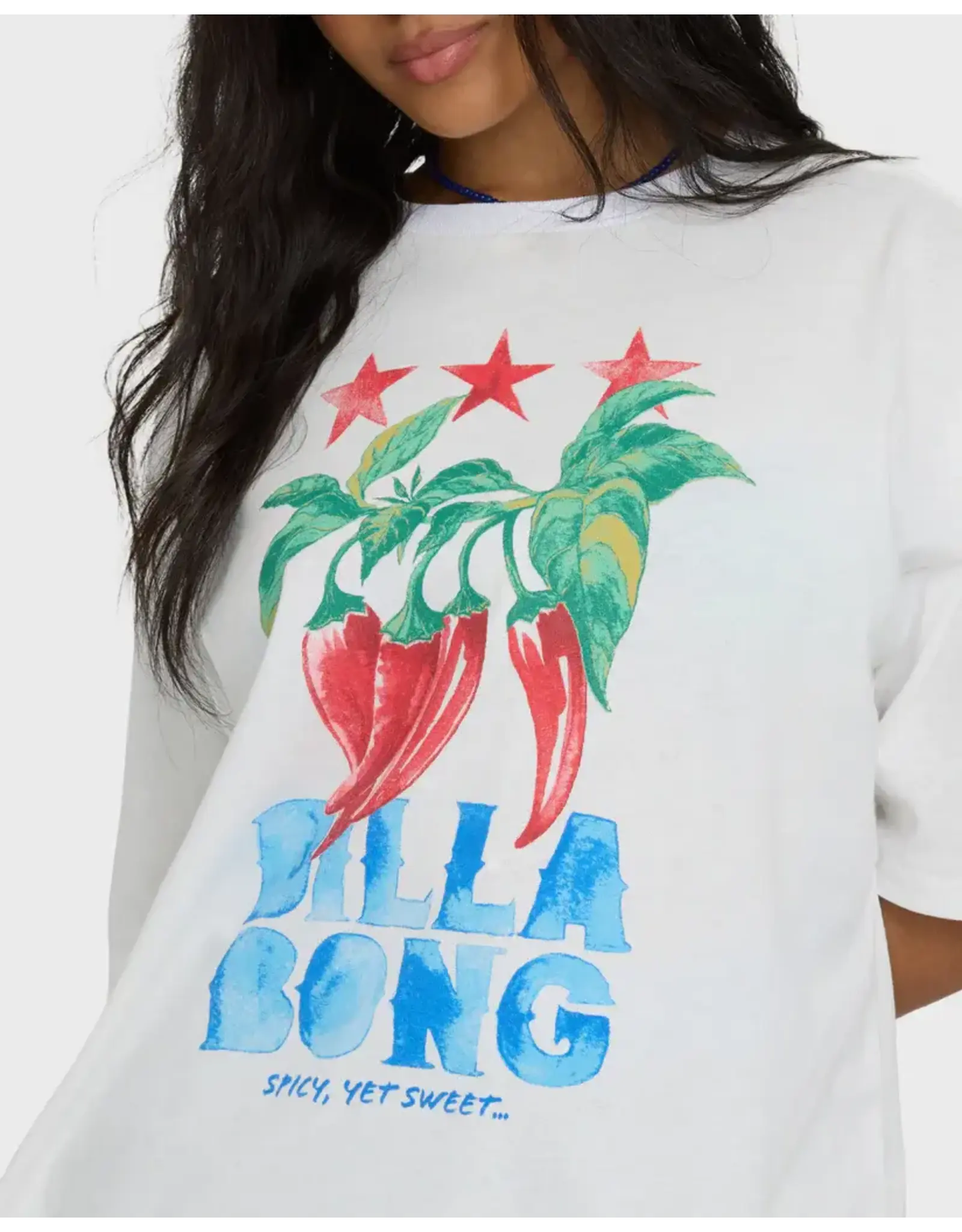BILLABONG GIRLS Freshest Pick Short Sleeve Knit T-Shirt