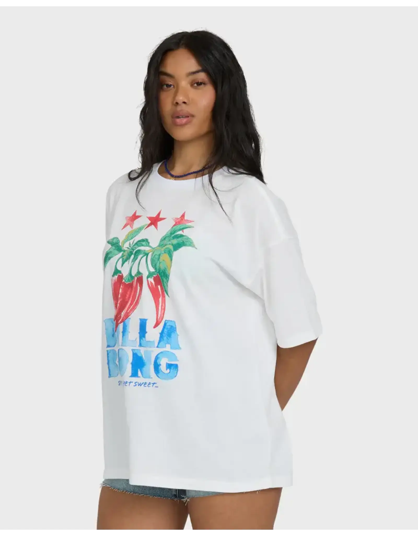 BILLABONG GIRLS Freshest Pick Short Sleeve Knit T-Shirt