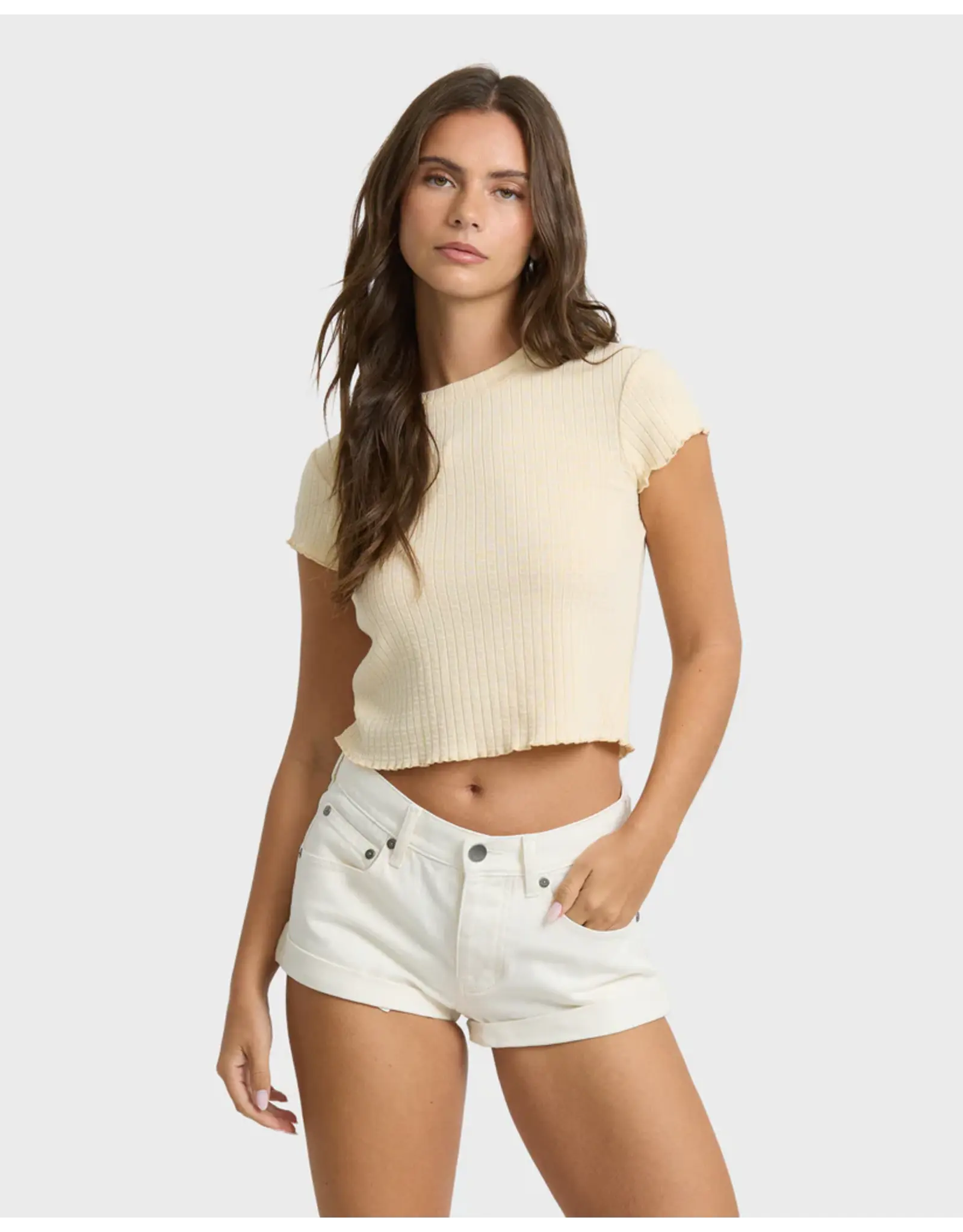 BILLABONG Get Low Short Denim Shorts