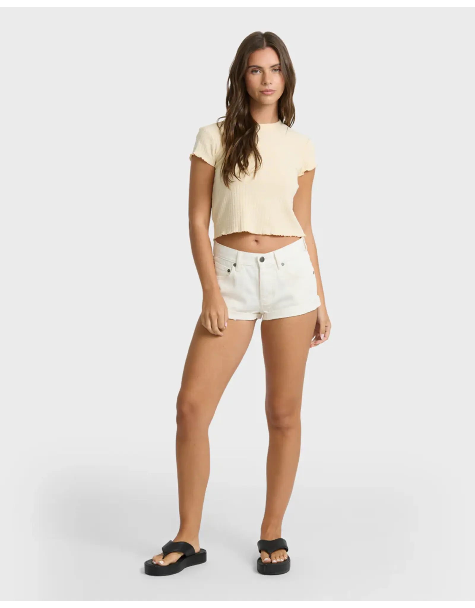 BILLABONG Get Low Short Denim Shorts