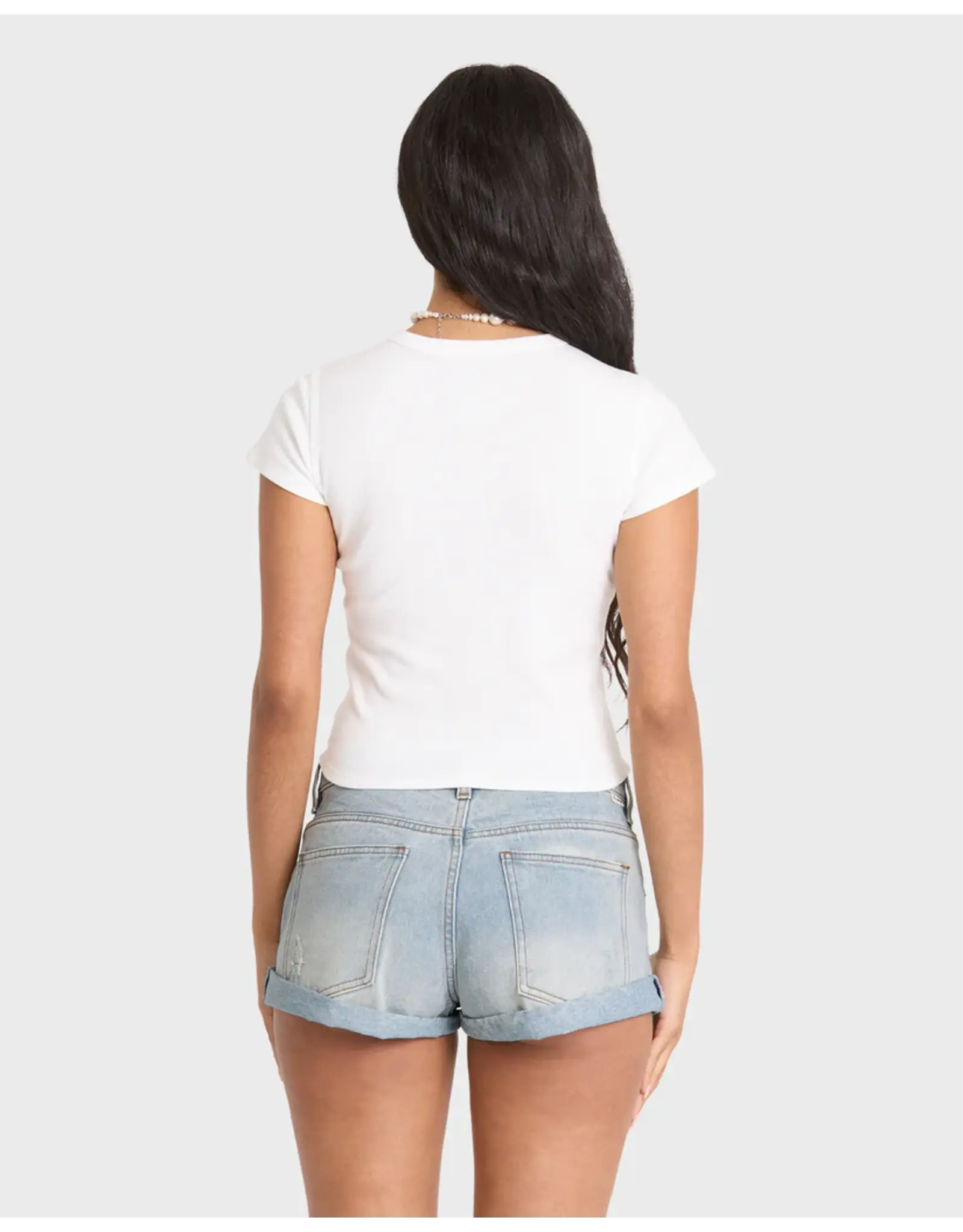 BILLABONG Get Low Short Denim Shorts