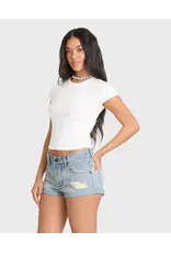 BILLABONG Get Low Short Denim Shorts