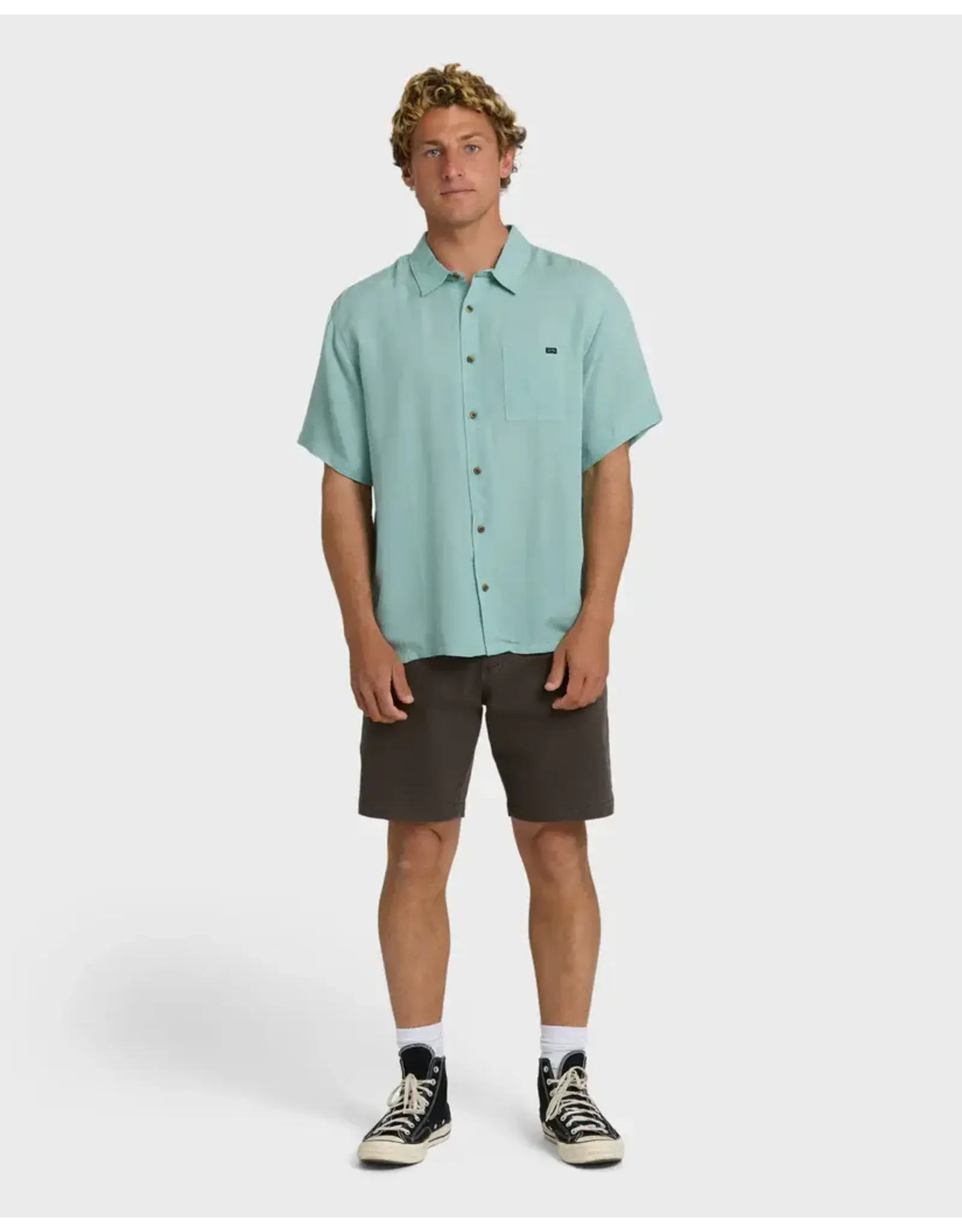 Billabong Guys Victoria Short Sleeve Shirt