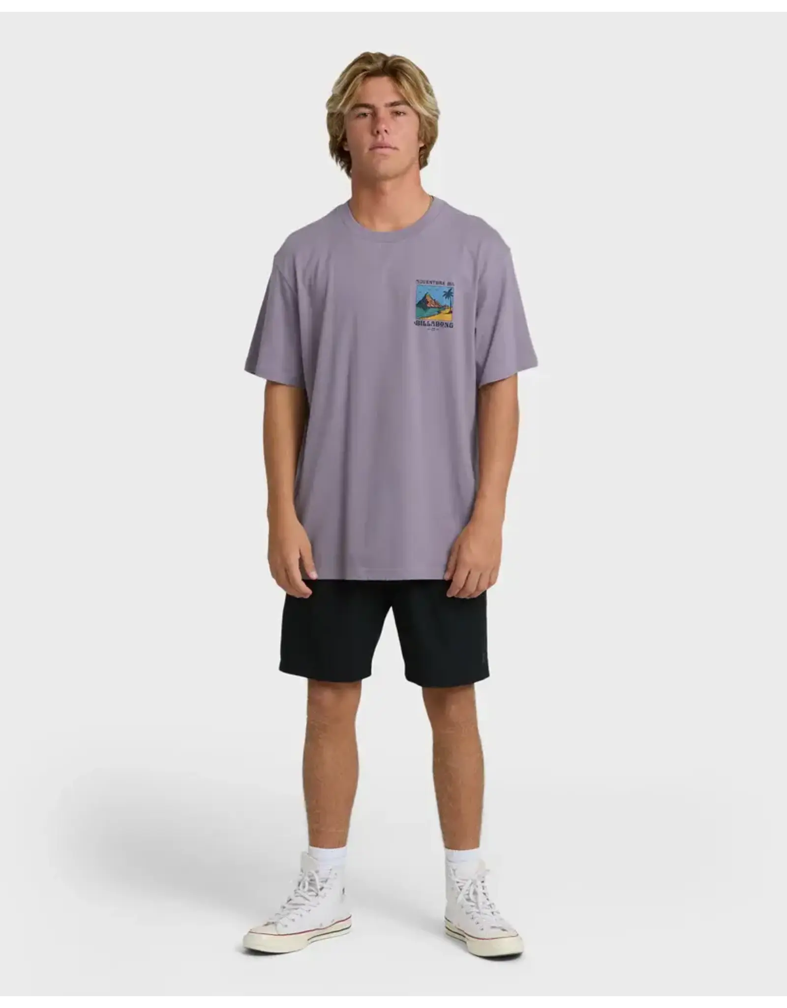 Billabong Guys Post Cards Adiv Premium Short Sleeve T-Shirt