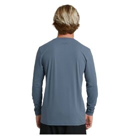 BILLABONG Billabong All Day Wave Rashguard Men's- Blue Fog
