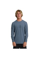 BILLABONG Billabong All Day Wave Rashguard Men's- Blue Fog