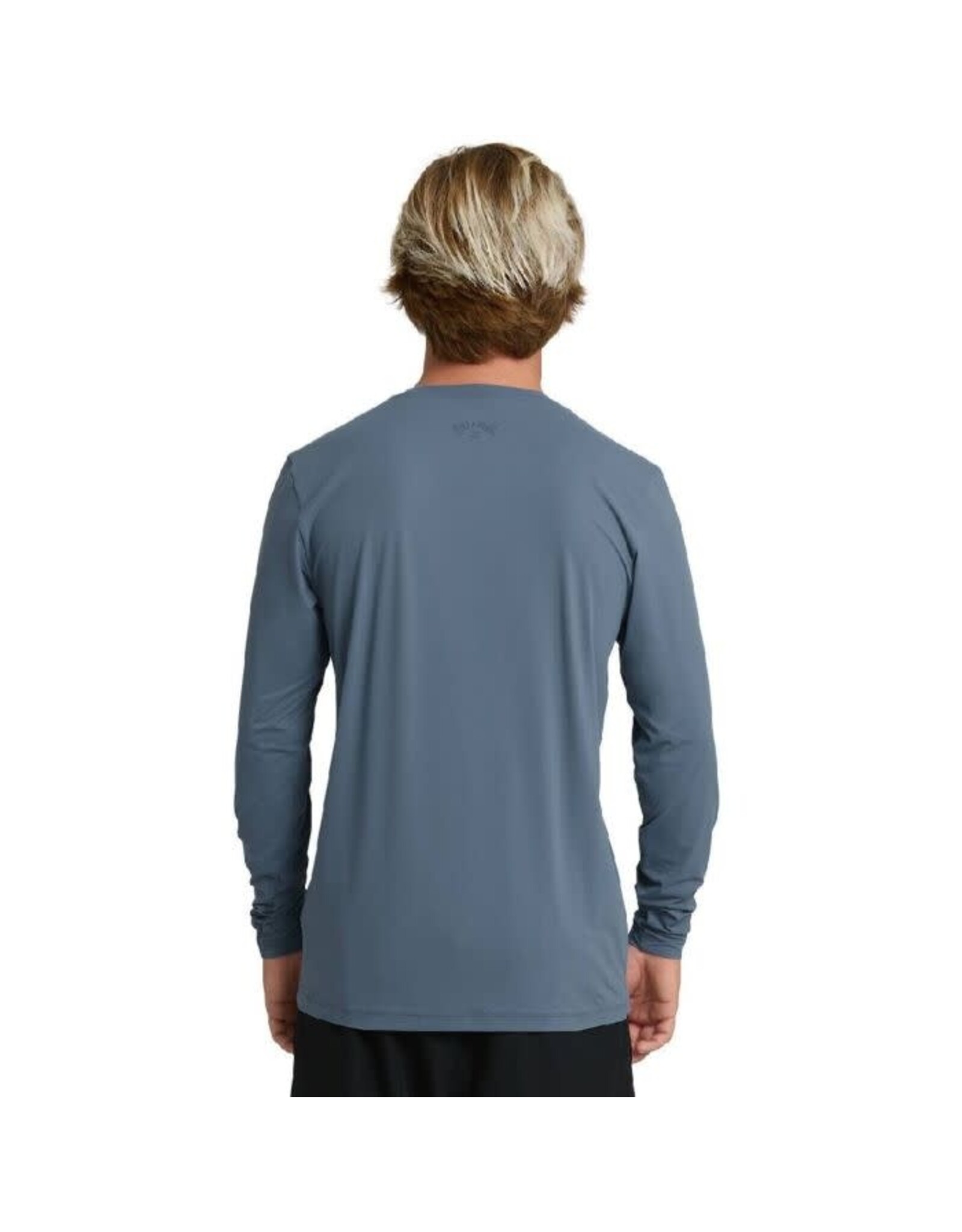 BILLABONG Billabong All Day Wave Rashguard Men's- Blue Fog