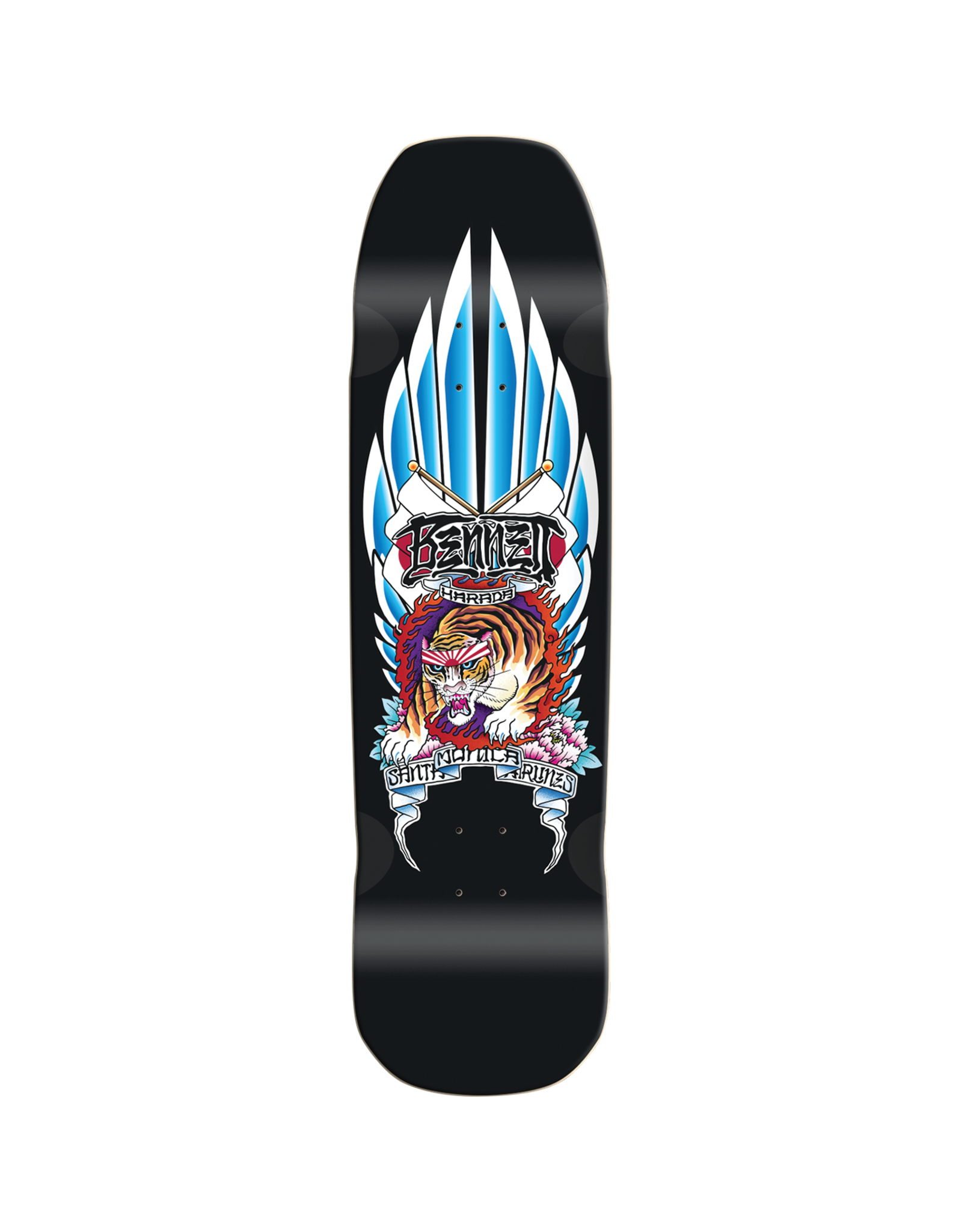 SANTA MONICA AIRLINES SMA HARADA TIGER LTD DECK-9X33 BLACK DIP