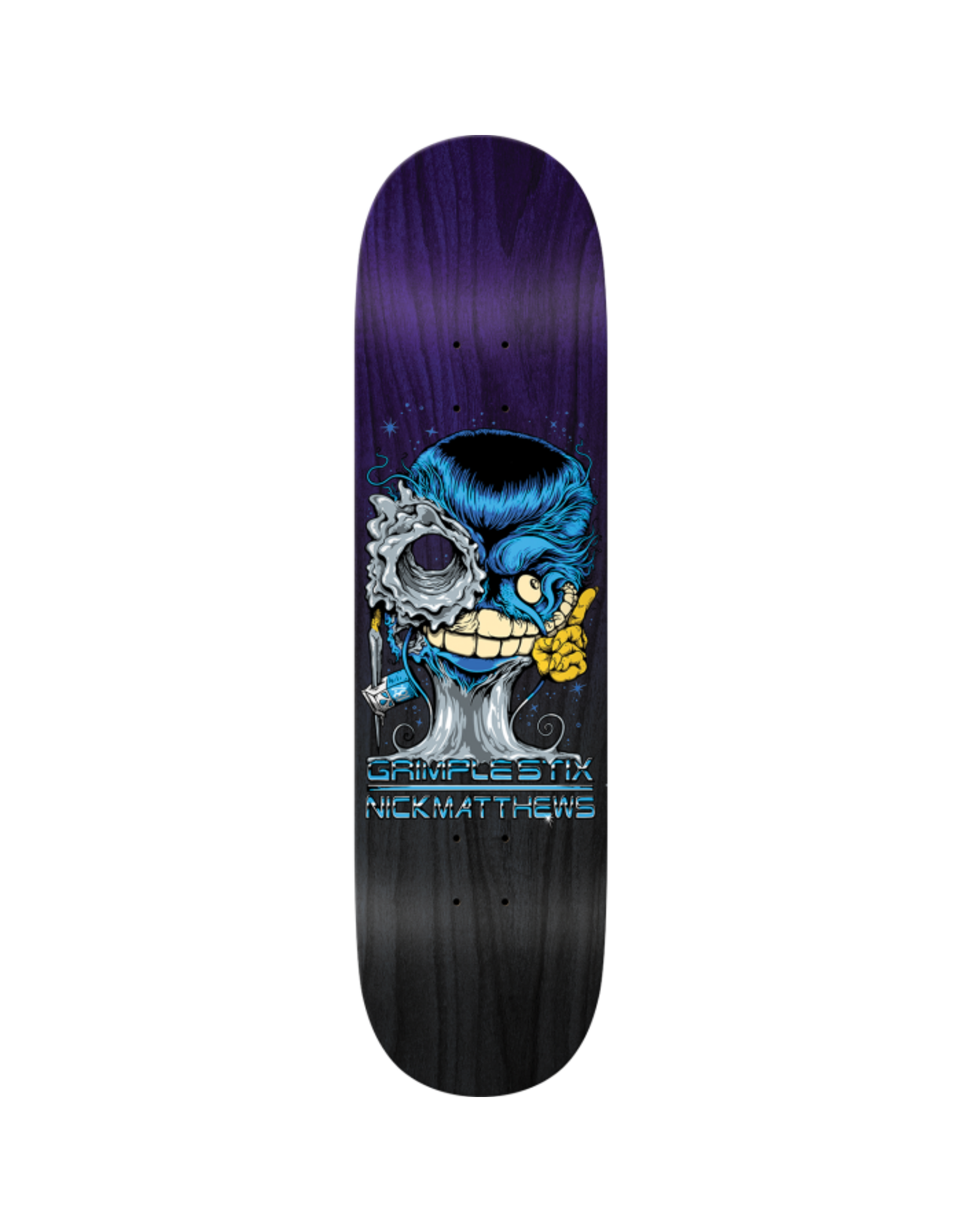 ANTI HERO AH MATTHEWS GRIMPLESTIX GRIMPLENATOR DECK-8.5 PUR Antihero