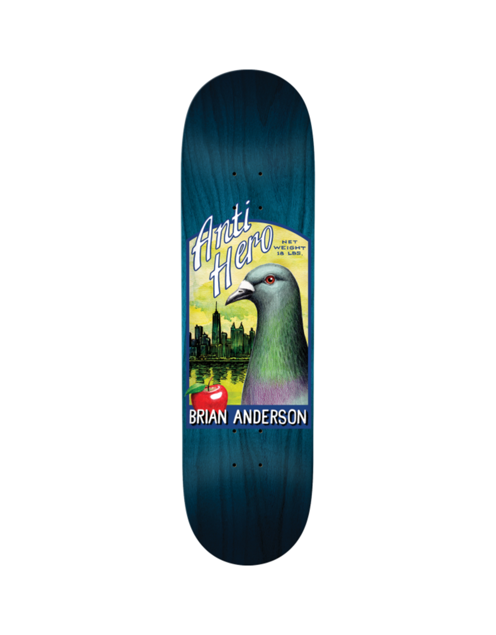 ANTI HERO AH ANDERSON HOMERS DECK-8.62 BLUE Antihero