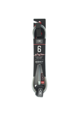 Ocean & Earth O&E SLIMLINE LIGHTWEIGHT COMP ONE-XT LEASH 6' WHT Ocean and Earth