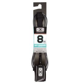 Ocean & Earth O&E REGULAR SUP/LB LEASH 8' BLACK Ocean and Earth