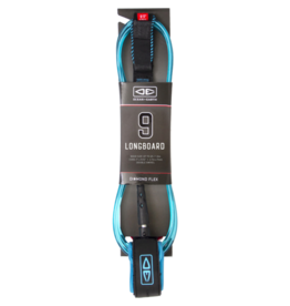 Ocean & Earth O&E MOULDED LONGBOARD REGULAR LEASH 9' BLUE Ocean and Earth