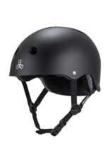 TRIPLE 8 T8 CERTIFIED DEEP COVER L/XL-MATTE BLACK Triple 8