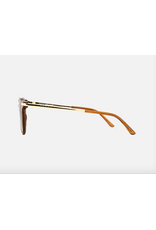 CARVE SUNGLASSES FRANKIE - GLOSS CRYSTAL TOBACCO GOLD METAL BROWN LENS