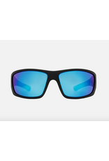CARVE SUNGLASSES MORAY - MATT BLACK FRAME, GREY LENS WITH BLUE IRIDIUM