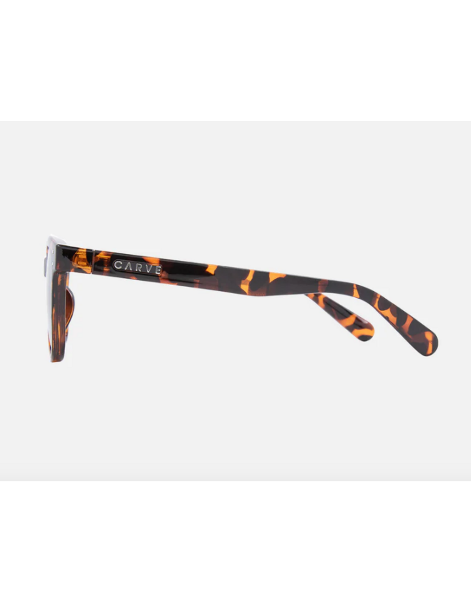 CARVE SUNGLASSES HOMELAND - GLOSS TORT FRAME WITH GREEN POLARIZED LENS SALE PRICE$69.99
