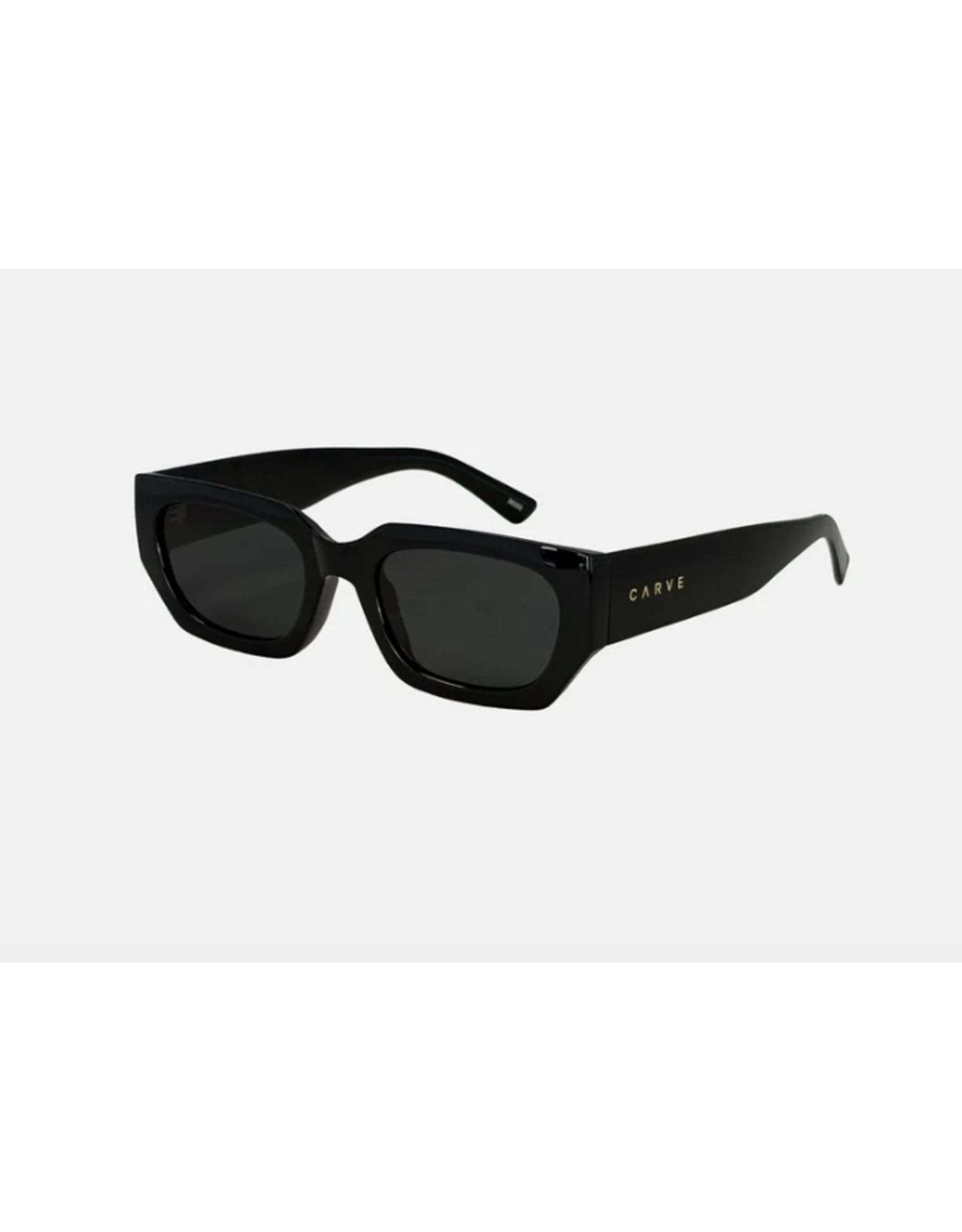 CARVE SUNGLASSES VINCA - GLOSS BLACK GREY LENS