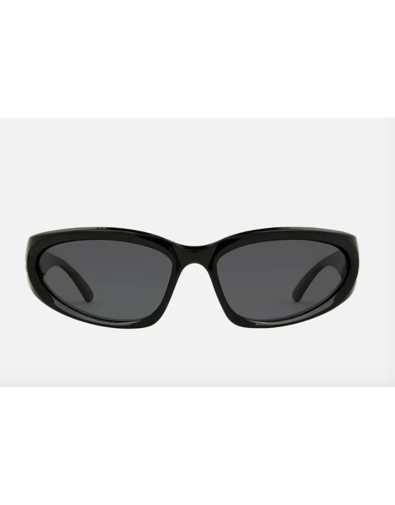 CARVE SUNGLASSES KUBIX - GLOSS BLACK FRAME WITH GREY LENS