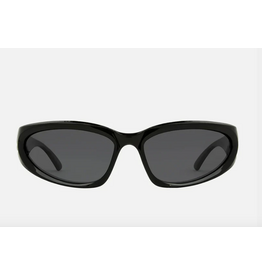 CARVE SUNGLASSES KUBIX - GLOSS BLACK FRAME WITH GREY LENS