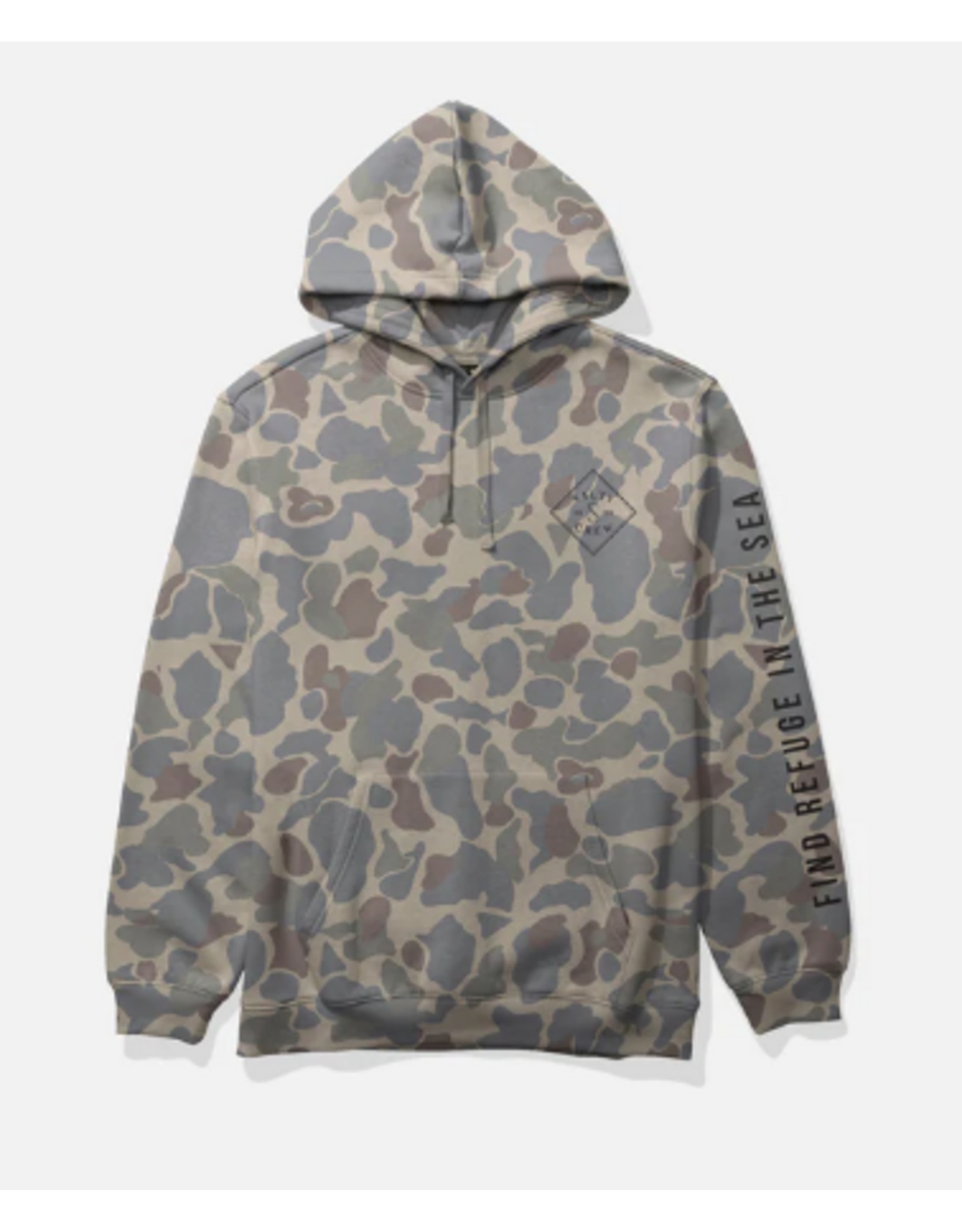 SALTY CREW Tippet Sand Camo Hood Fleece