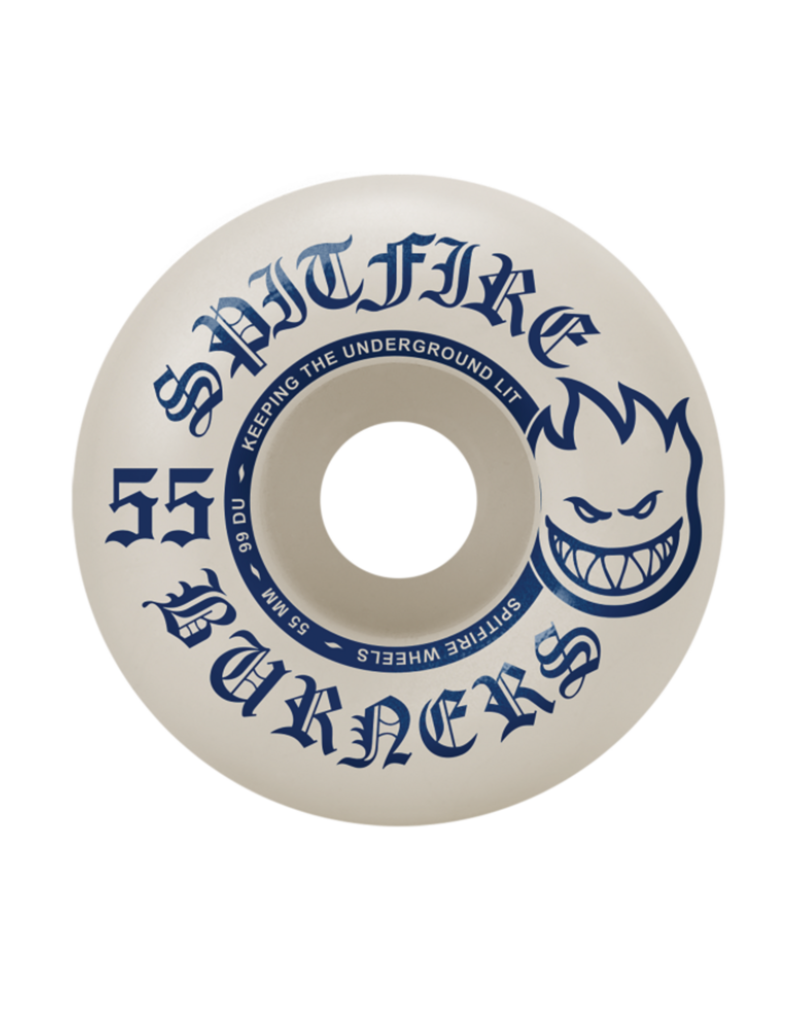 SPITFIRE SF BURNERS 55MM 99A WHT/BLU  Spitfire