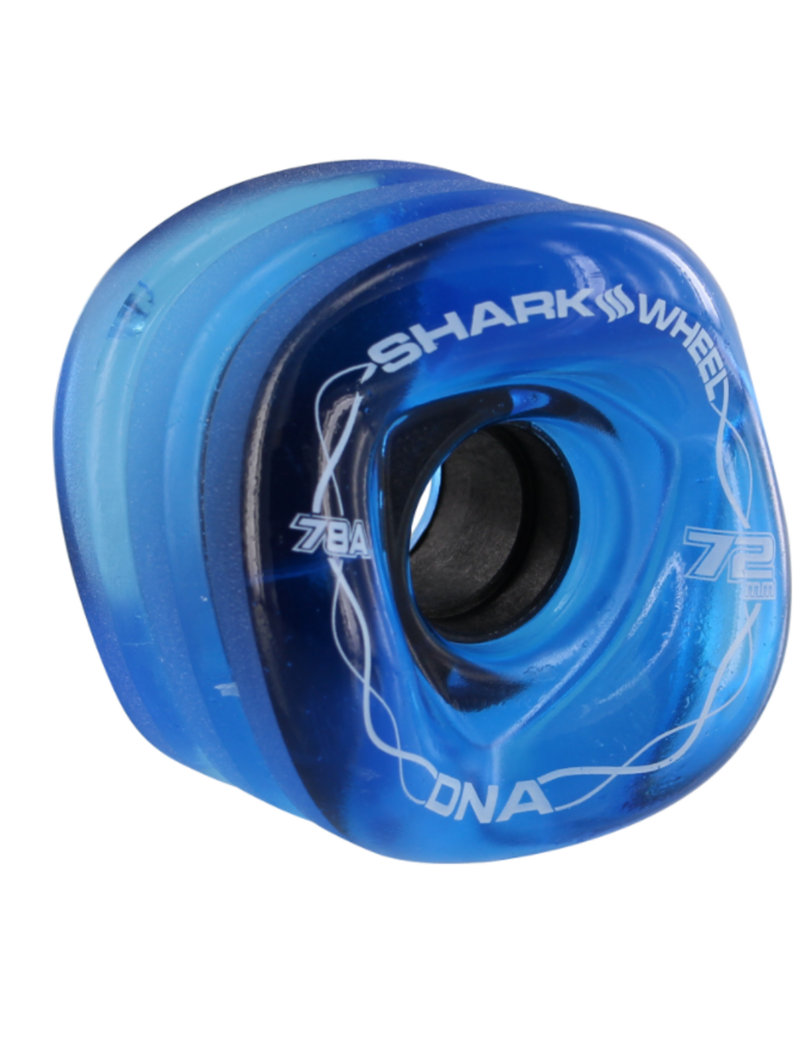 SHARK WHEEL SHARK DNA 72mm 78a TRANS.SAPPHIRE  Shark Wheels