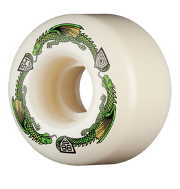 POWELL PERALTA PWL/P DF V4 GREEN DRAGON 88A 54/34MM WHT  Powell Peralta