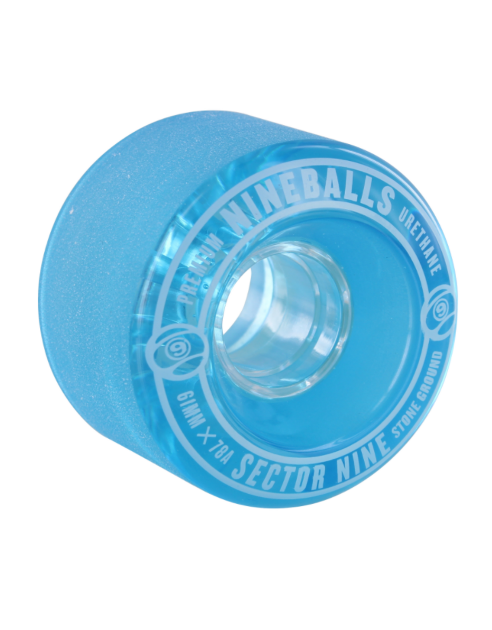 SECTOR 9 SEC9 NINEBALLS 61mm 78a CLEAR BLUE  Sector 9