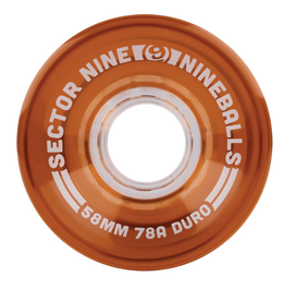 SECTOR 9 SEC9 NINEBALLS 58mm 78a ROOT BEER  Sector 9