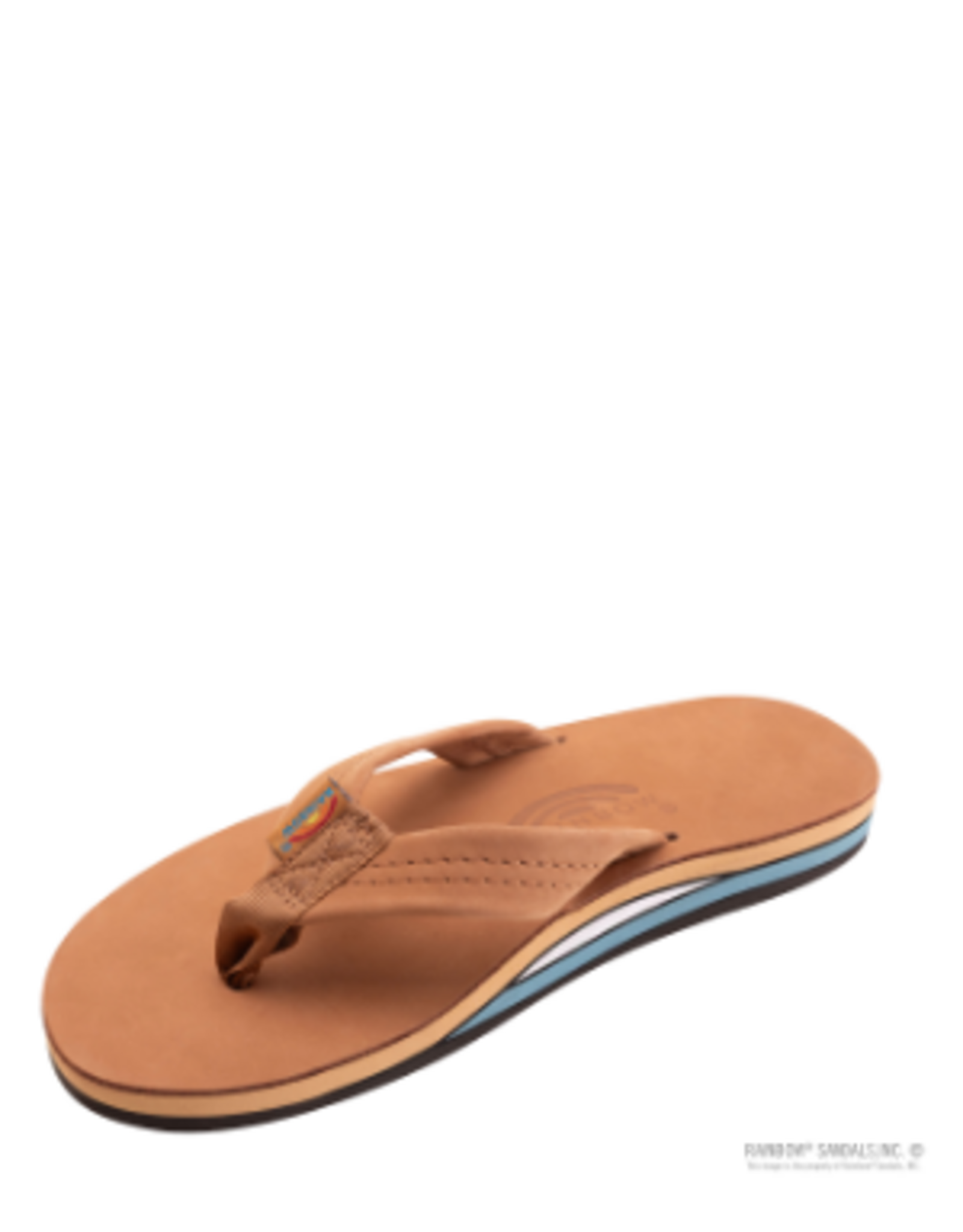 Rainbow Sandals Men's Double Layer Premier Leather with Arch Support