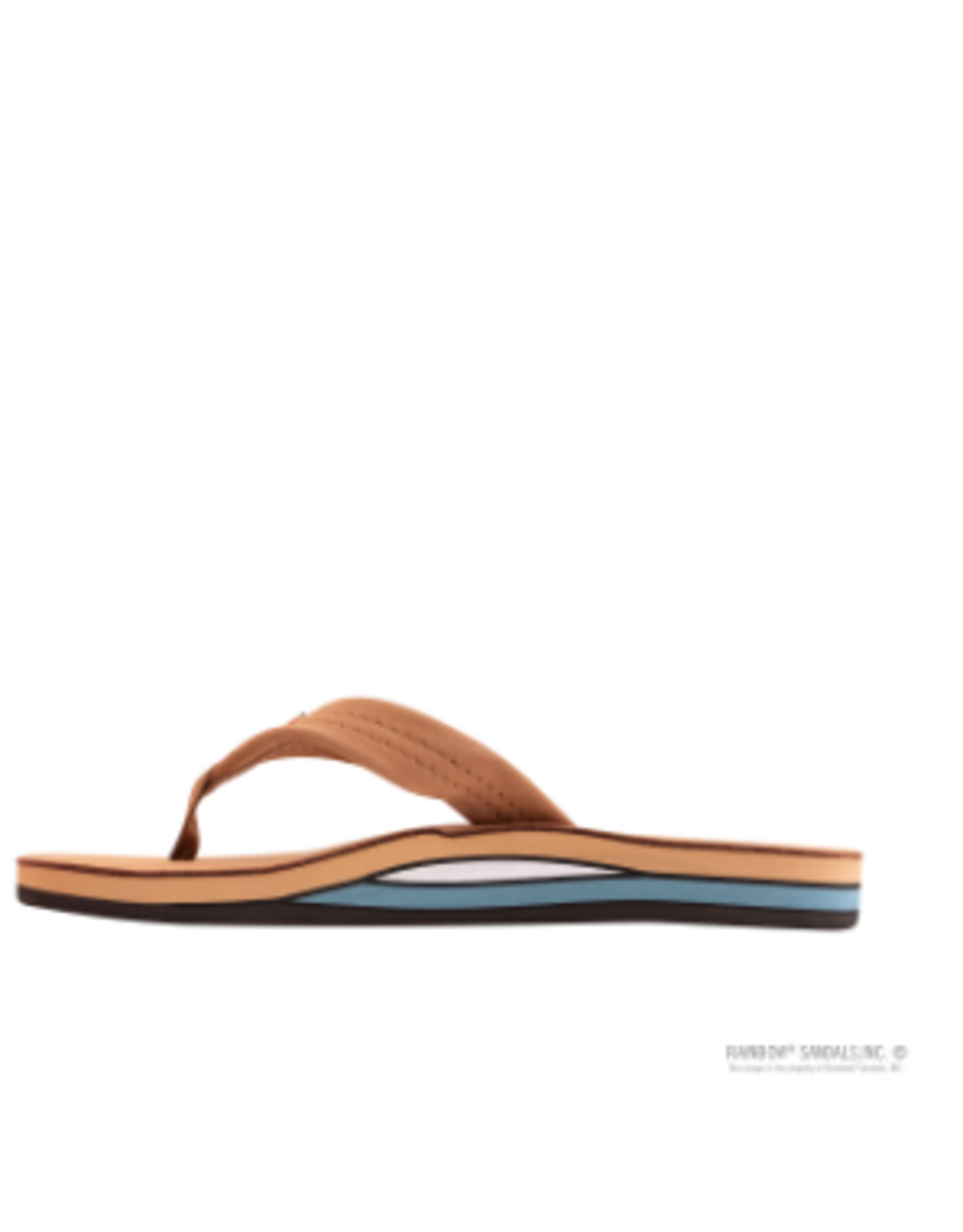 Rainbow Sandals Men's Double Layer Premier Leather with Arch Support