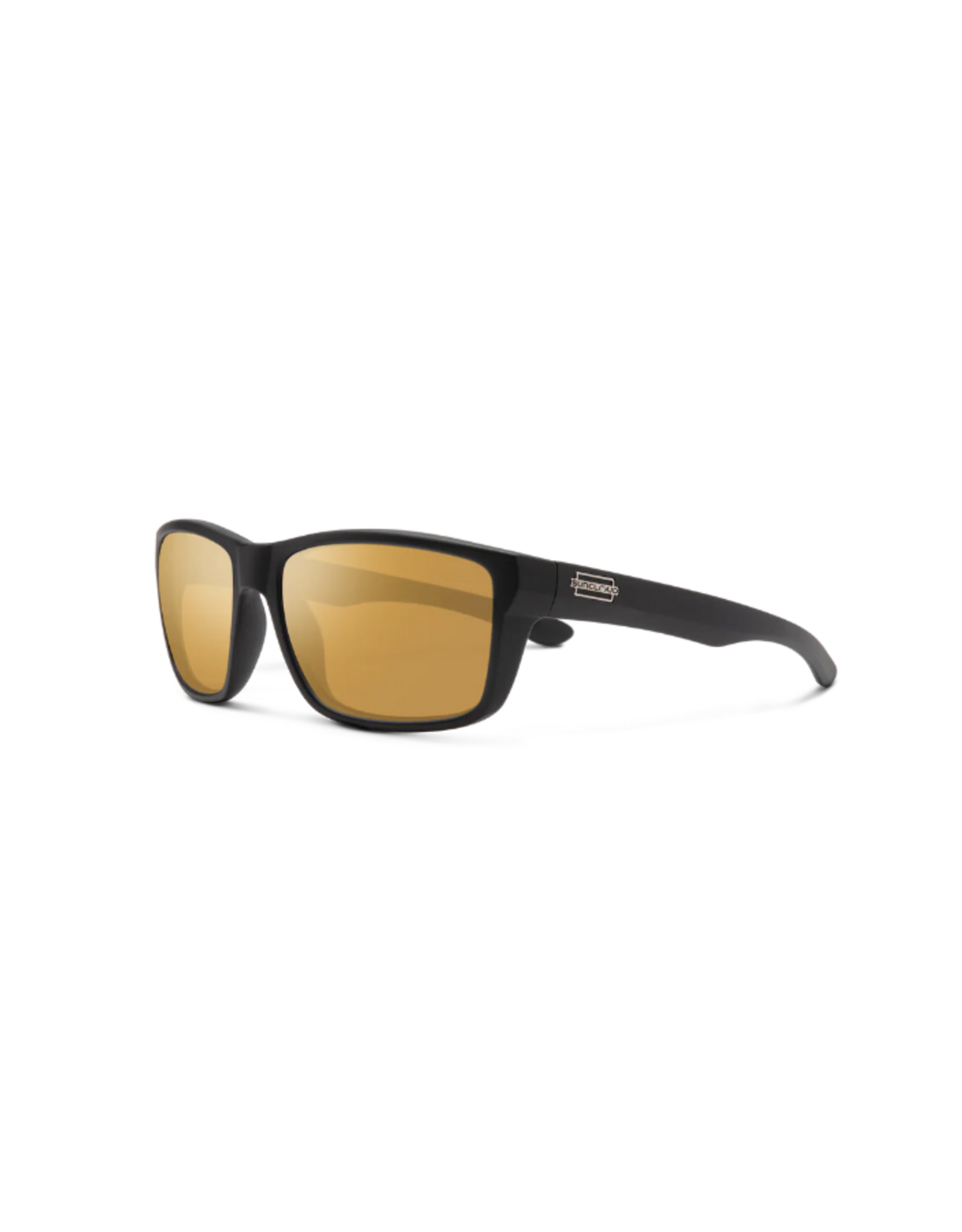 SunCloud Mayor Matte Black + Polarized Sienna Mirror Lens