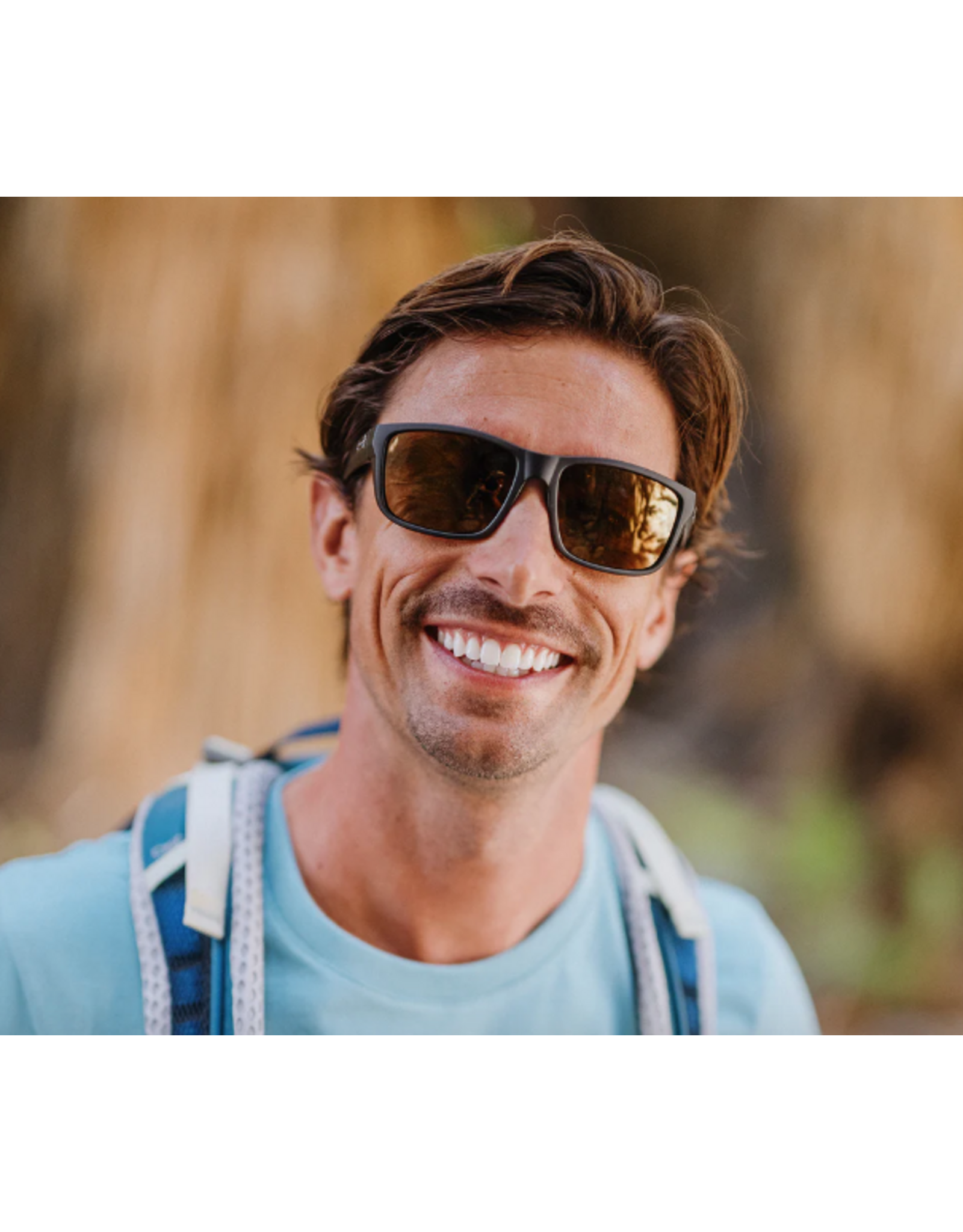 SunCloud Mayor Matte Black + Polarized Sienna Mirror Lens