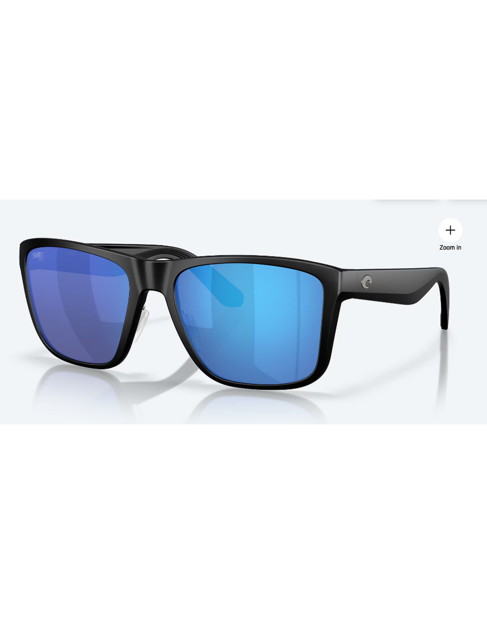 COSTA DEL MAR Los Alijos Matte Black Blue Mirror