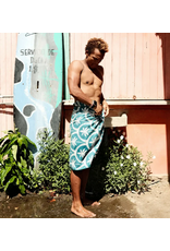 NOMADIX Original Towel: Palms Resort Teal Ocean