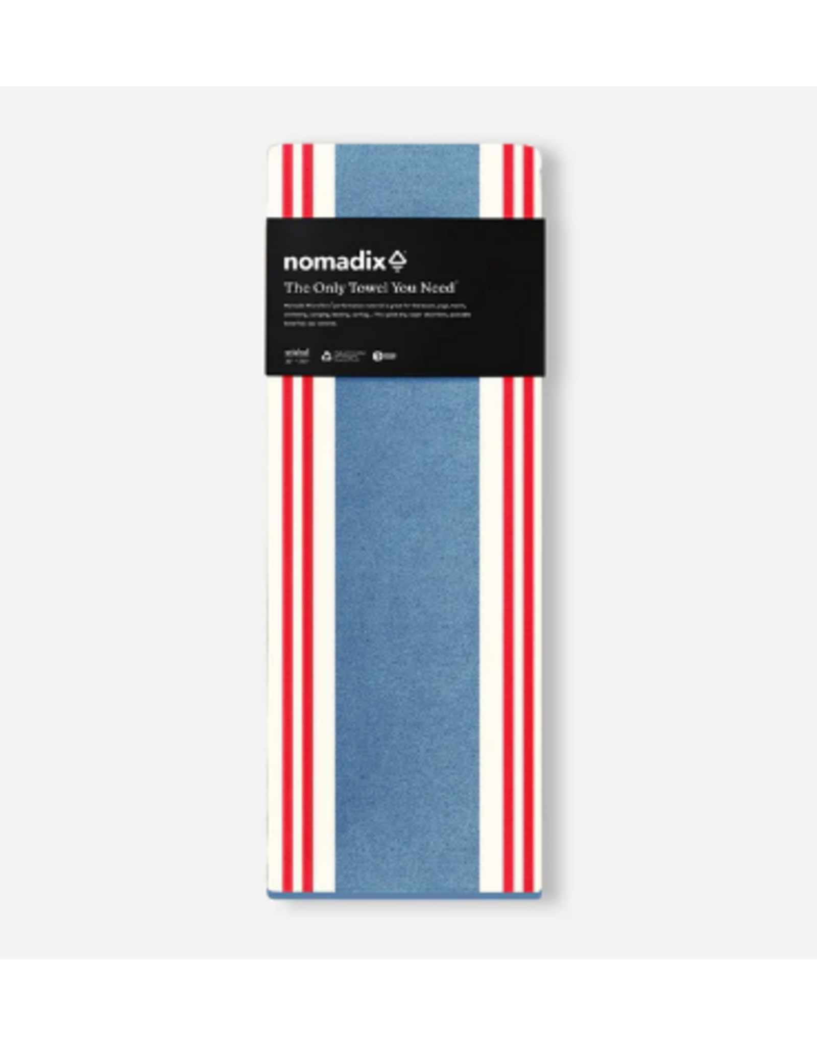 NOMADIX Original Towel: Dockside Stripes
