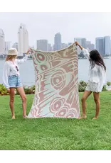 sand cloud Large Beach Towel
