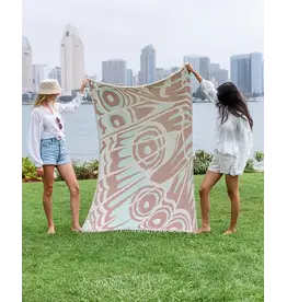 sand cloud Large Beach Towel