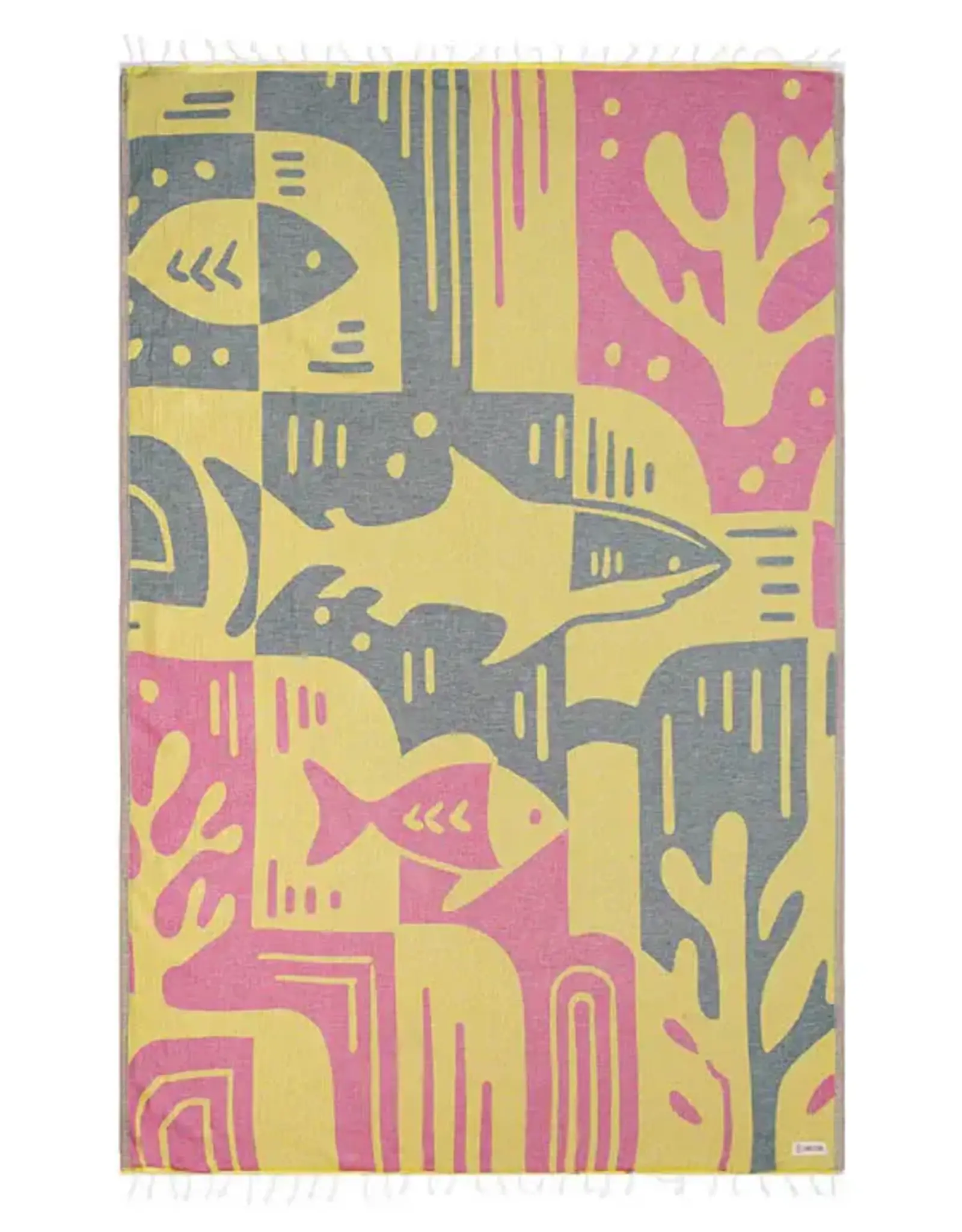 sand cloud Large Beach Towel