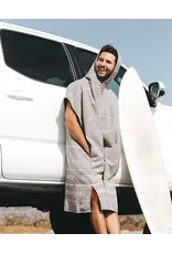 sand cloud Classic Stripe Hooded Poncho