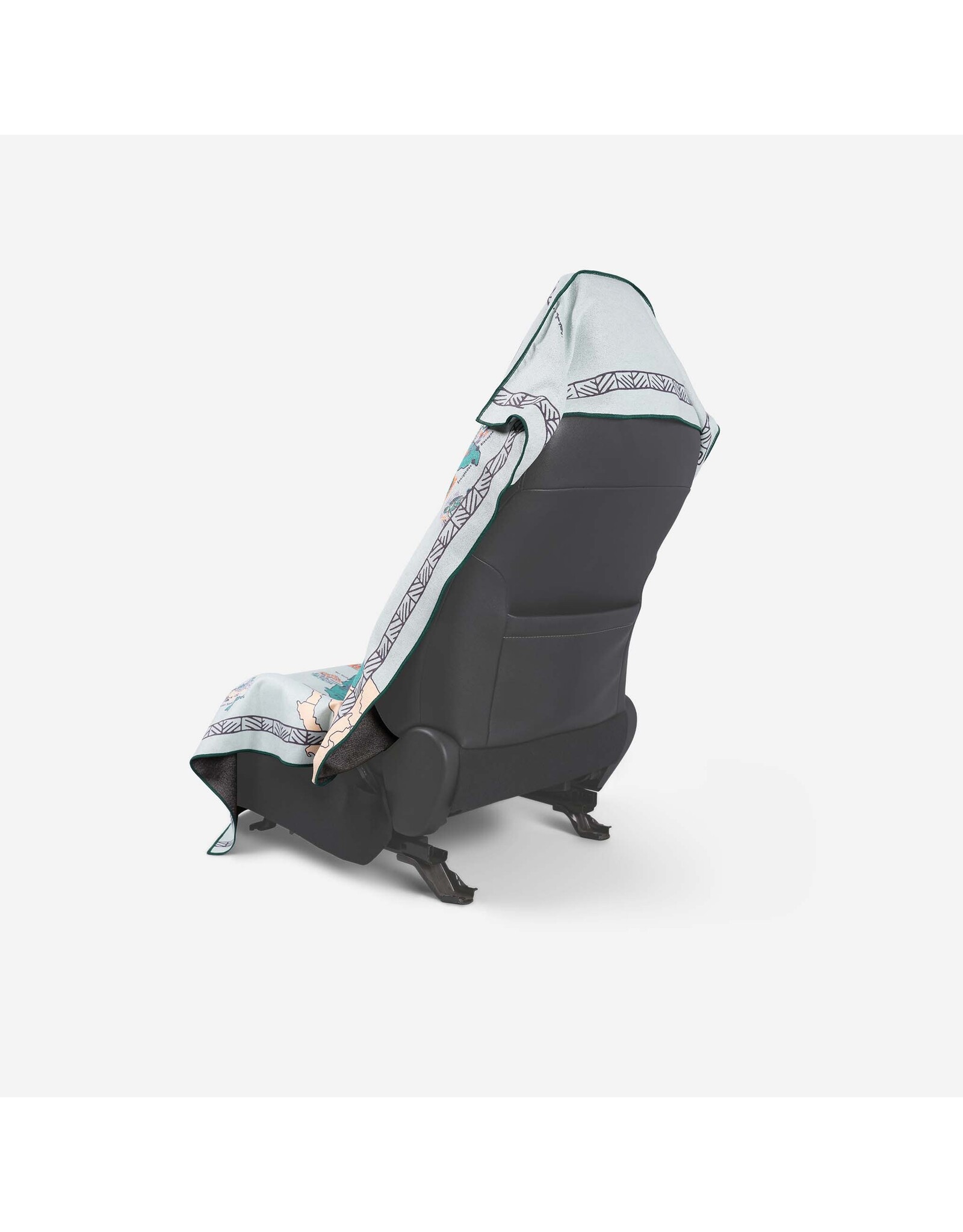 NOMADIX Car Seat Cover Towel: National Parks and Monuments Map
